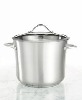Calphalon Contemporary Stainless Steel 8 Qt. Covered Stockpot   Cookware   Kitchen