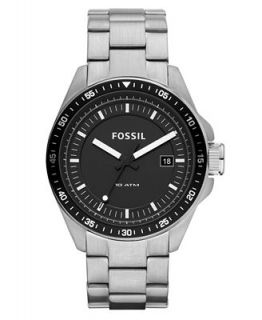 Fossil Mens Decker Stainless Steel Bracelet Watch 44mm AM4385   Watches   Jewelry & Watches