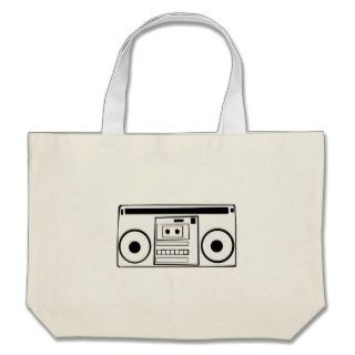 Retro  Cartoon BoomBox Design 2 Tote Bag