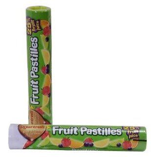 Rowntrees Fruit Pastilles in Giant Tube 142gr (5ozs)  Gummy Candy  Grocery & Gourmet Food