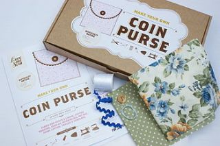 make your own coin purse kit by love me sew