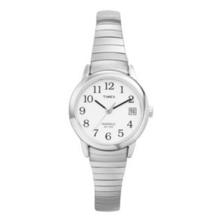 Womens Timex® Silver watch With date and Ex