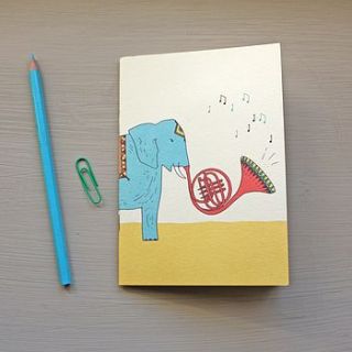 elephant pocket notebook by harriet russell