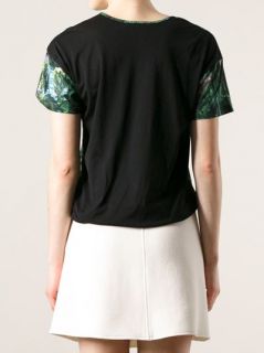 Carven Botanical Print T shirt   Cumini