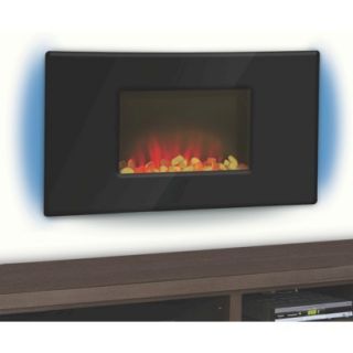 Casual Kendall Fireplace   Black