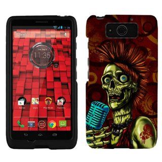 Motorola Droid Ultra Maxx Growl Skull Phone Case Cover Cell Phones & Accessories