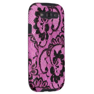 311 Galaxy Pink Lace Galaxy S3 Cover