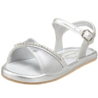 Pampili Infant/Toddler Dinda 138.017 Sandal,Silver,18 EU (US Infant 2 M) Shoes