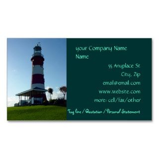Lighthouse Business Cards template