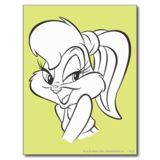 Lola Bunny Expressive 2 Postcards