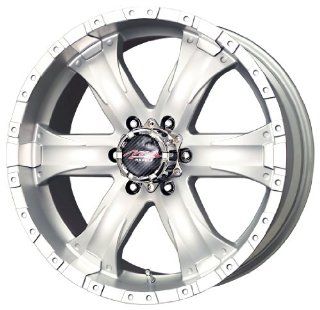 MB Wheels MB Chaos 6 Lug Silver Machined Wheel (20x9"/6x139.7mm) Automotive