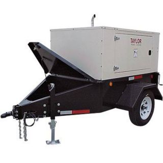 Taylor Mobile Diesel Generator — 80 kW, 3 Phase, 230 Volts, Model# TM80 3/230  Commercial Standby Generators