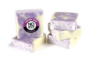 lavender natural soap by no evil natural living