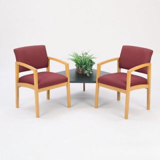 Lesro Lenox Tandem Chair with Connecting Table