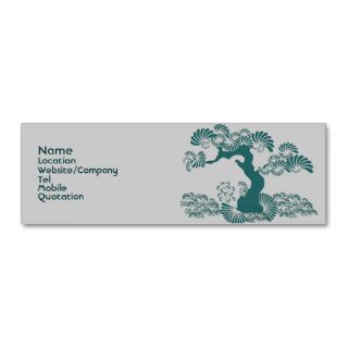 Green Tree Business Card Templates