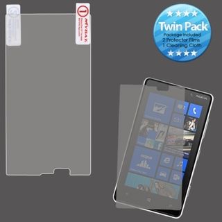 BasAcc Screen Protector Twin Pack for Nokia Lumia 820 BasAcc Other Cell Phone Accessories