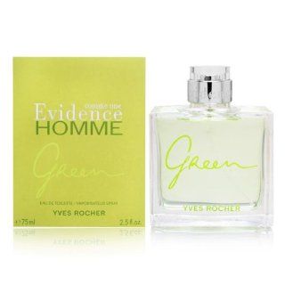 Comme Une Evidence Homme Green by Yves Rocher 2.5 oz Eau de Toilette Spray  Colognes  Beauty