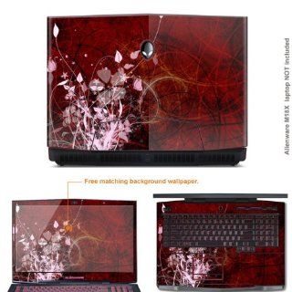 Decalrus Matte Protective Decal Skin Skins Sticker (Matte Finish) for Alienware M18X case cover Mat_M18X 134 Computers & Accessories