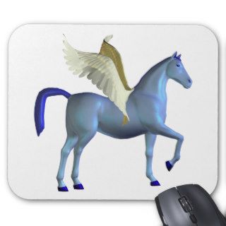 Blue Pegasus Mousepad