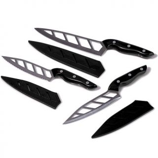 Simply Ming 6 piece AeroKnife Gourmet Set Including Premiere 8" Chef's Knife