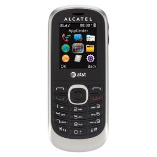 AT&T Alcatel 510A Pre Paid Cell Phone   Black (6