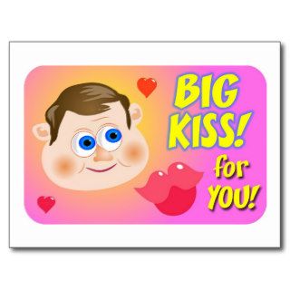 Big Kiss Postcards