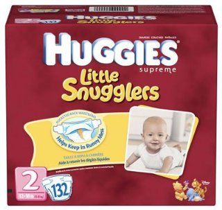 Huggies Supreme Gentle Care Diapers, Size 2, 132 Count Health & Personal Care