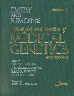 Emery and Rimoin's Principles and Practice of Medical Genetics 3 Volume Set, 4e 9780443064340 Medicine & Health Science Books @