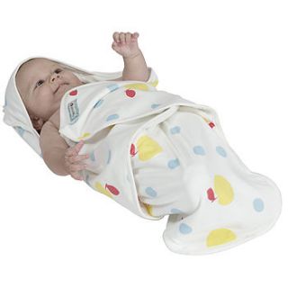 apple baby cocoon wrap by piccalilly