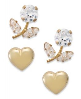 10k Gold Earrings, Bow Stud Earrings   Earrings   Jewelry & Watches