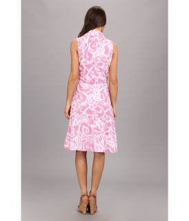 Pendleton Vista Dress Ibis Rose Ikat Print