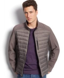 Calvin Klein Jacket, Hooded Packable Down Jacket   Coats & Jackets   Men