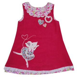 pinafore dress for your little girl by lola smith designs