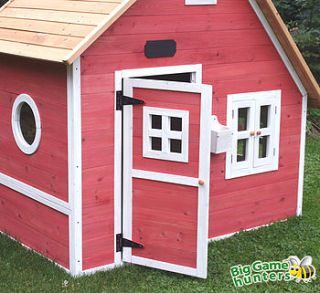crooked mansion playhouse pink/green by big game hunters