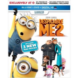 Despicable Me 2 (Blu ray/DVD/Digital Copy/UV) Wi