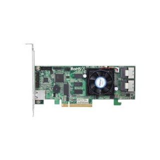 Dual Core 6G Sas 2.0 Low Profile Raid Card Support 8 Internal Ports and MAX.128 Computers & Accessories