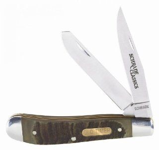 Schrade 127OT Trapper 4" Closed 2 Blade Pocket Knife   Pocketknives  