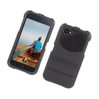 Eagle Cell PIHTCFIRSTG127 Stylish Hard Snap On Protective Case for HTC First   Retail Packaging   Carbon Fiber Cell Phones & Accessories