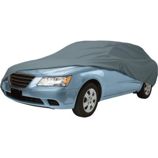 Classic Accessories Overdrive PolyPro 1 Car Cover — Fits Mid-Size Sedans 176in.–190in.L, Model# 10-012-251001-00  Vehicle Covers