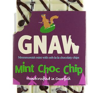 mint choc chip chocolate bar by lisa angel homeware and gifts