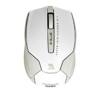 E 3lue Mini Arco EMS126WH White Versatile Compact Wireless Laser Mouse Delivers Huge Computers & Accessories