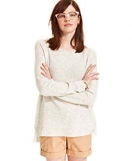 Maison Jules Textured Cashmere Sweater   Sweaters   Women