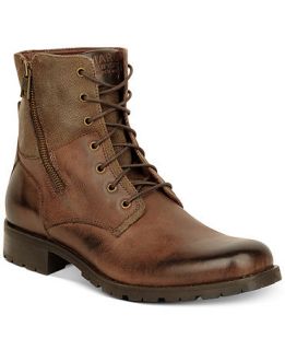 Marc New York Vesey Leather and Canvas Boots   Shoes   Men