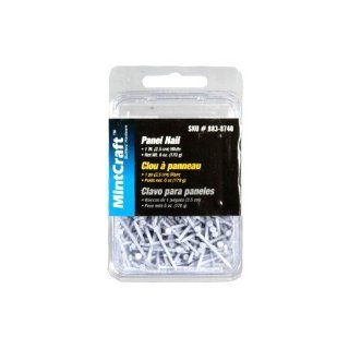 1" White Panel Nails (6 oz.)   Hardware Nails  