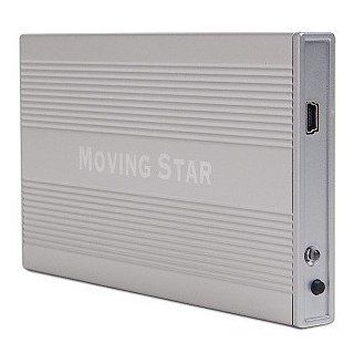 Moving Star 2.5'' USB 2.0 Aluminum External SATA HDD Case Computers & Accessories