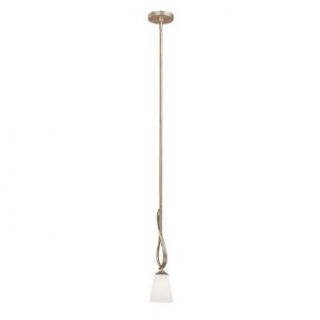 Capital Lighting 4330WG 122 Mini Pendant with White Glass Shades, Winter Gold Finish   Ceiling Pendant Fixtures  