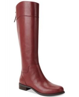 Nine West Counter Zip Back Riding Boots   Shoes