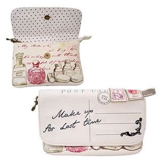 dandy cosmetic purse/make up bag by the chic country home