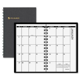 Pocket Planner, 12 Months Jan Dec, 3 3/4"x6 1/8", BK 
