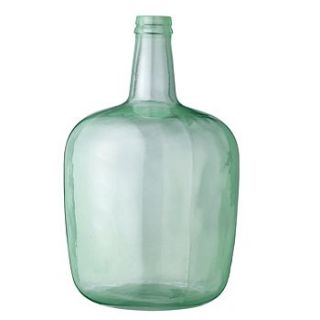 recycled glass vase by st aidan's homeware store